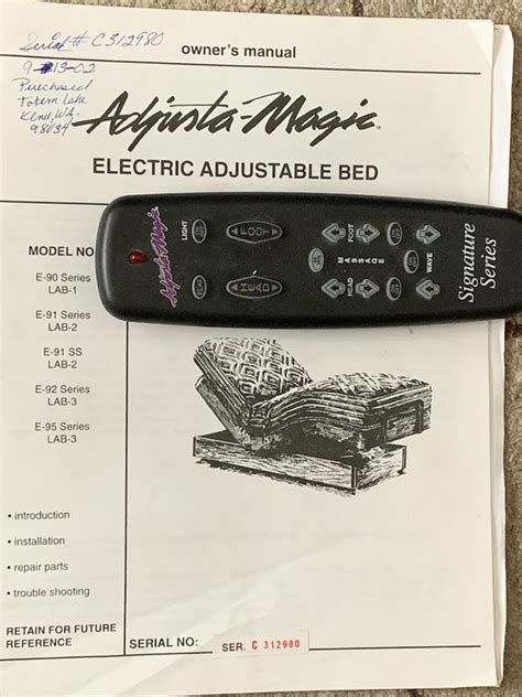 Adjusta magic electric adjustable bed